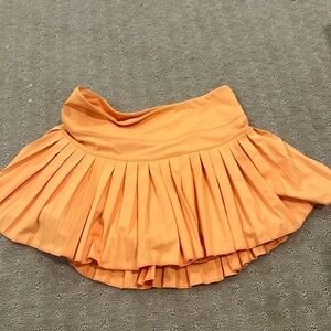 Orange gold hinge skirt size medium